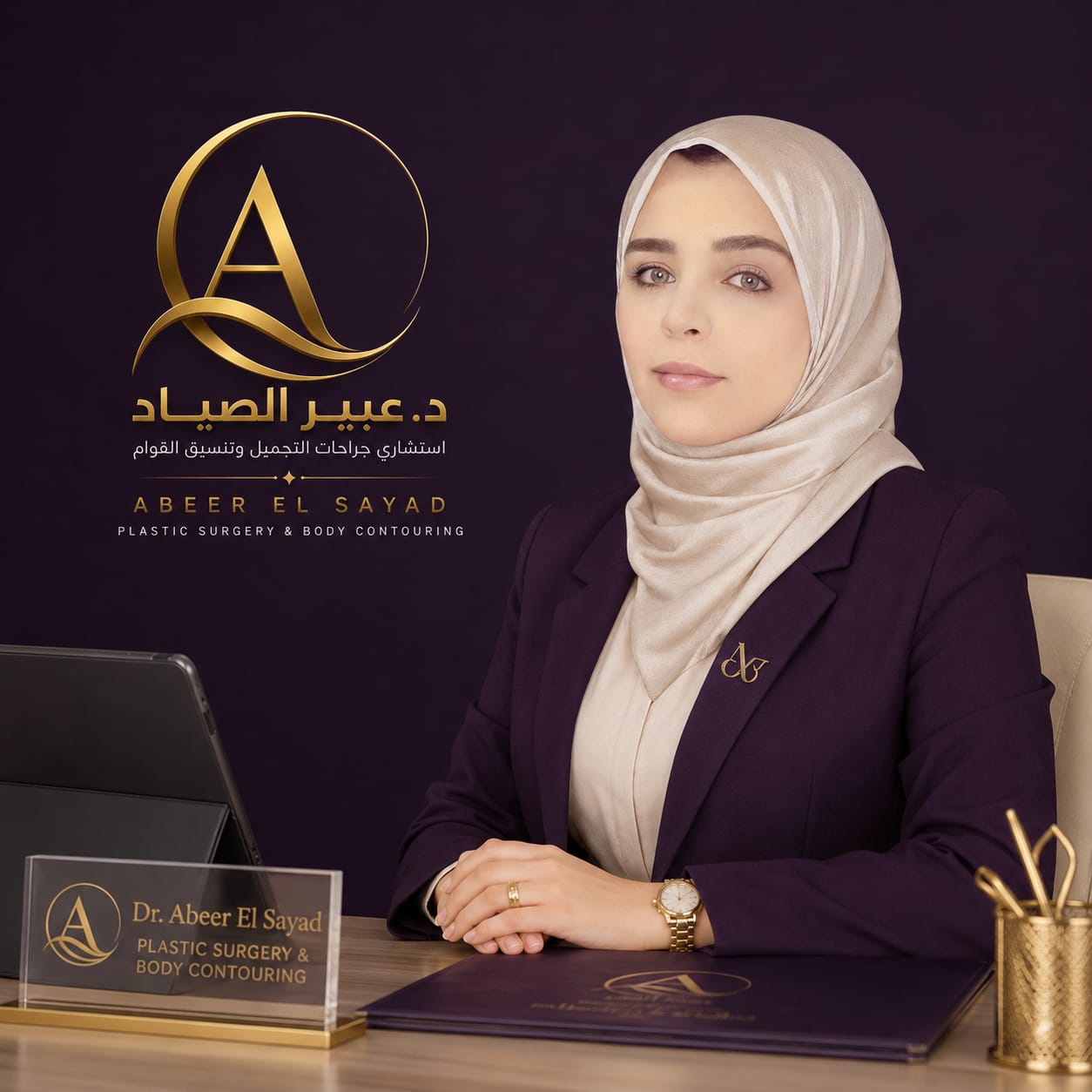 د. عبير الصياد، استشاري جراحات التجميل وتنسيق القوام
